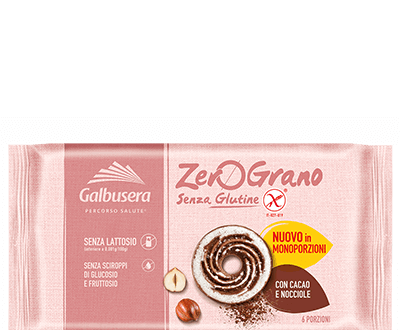 Frollino con cacao e nocciole zerograno Galbusera