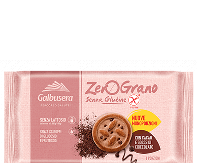 Frollino cacao e gocce di cioccolato Zerograno Galbusera